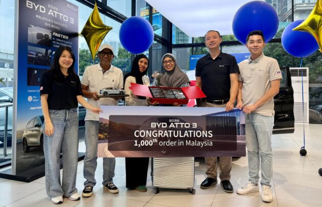 BYD Atto 3 facelift 2026 – 1,000 tempahan diterima dalam 10 hari, varian Premium RWD lebih popular