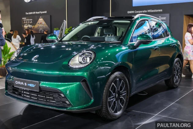GWM Ora 5 HEV dipertonton di KLIMS 2026 — “SUV Good Cat” 1.5T hibrid, jarak lebih 1,100 km WLTP