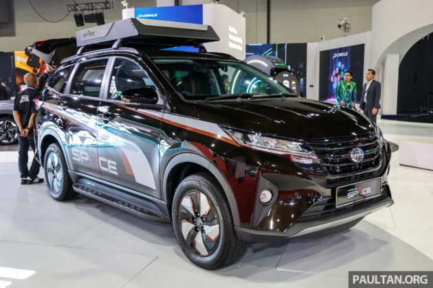 Perodua Aruz Space Concept ditunjuk di KLIMS – SUV diubah suai untuk angkut barang, bukan penumpang