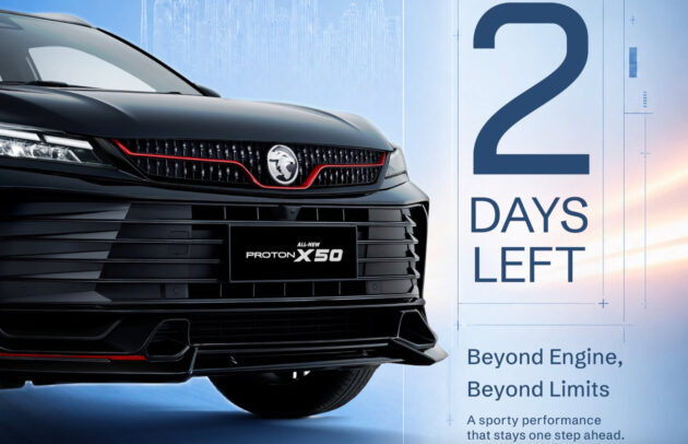 Proton X50 Sport Edition 2026 akan ditunjuk di KLIMS – dapat kit badan berserta perincian warna merah