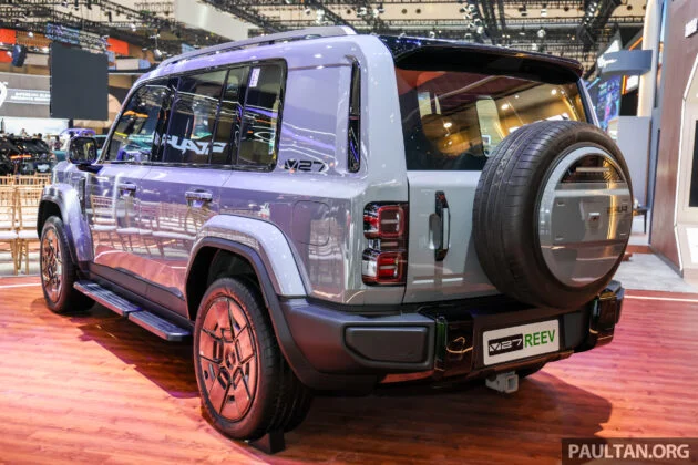 iCaur V27 tampil perdana ASEAN di GIIAS 2026 — 1.5T REEV dibuka tempahan, 252 PS RWD, 455 PS AWD