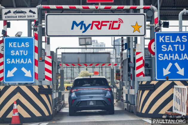 Enhanced RFID Lane kini aktif di AKLEH — guna tag RFID sedia ada, imbasan lebih pantas; ke arah MLFF