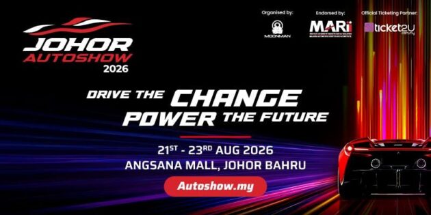 Johor Autoshow 2026 bulan depan batal — pembeli tiket akan dihubungi melalui emel untuk bayaran balik