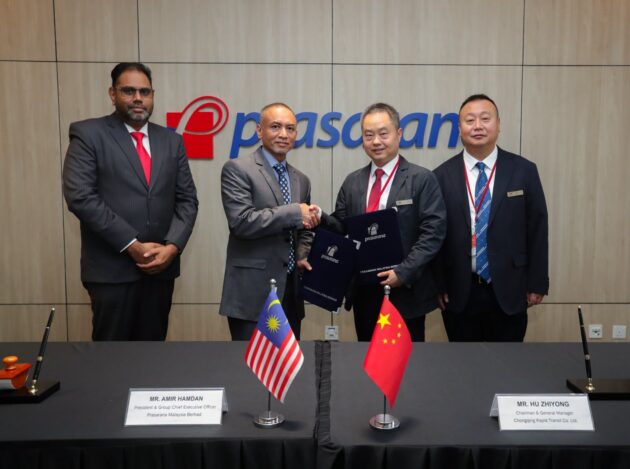 Prasarana dan Chongqing Rail Transit jalin kerjasama bagi memperkukuhkan operasi sistem monorel