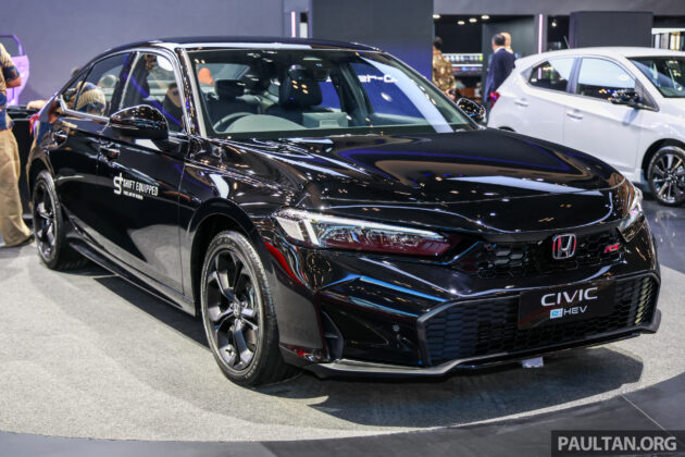 Honda Civic RS e:HEV 2026 dengan ‘gear palsu’ S+ Shift dipamer di Indonesia – Malaysia pun dapat tak lama lagi?