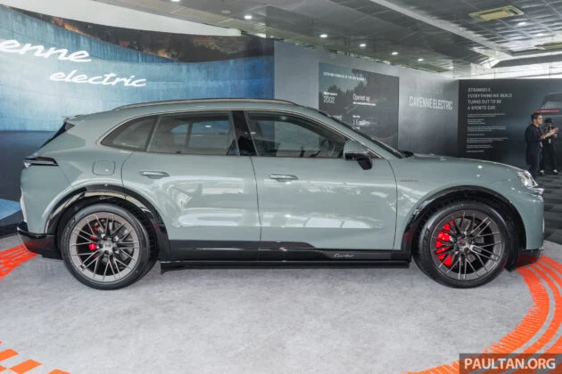 Porsche Cayenne Electric 2026 di Malaysia — hingga 1,156 PS, 669 km WLTP, cas tanpa wayar, dari RM699k
