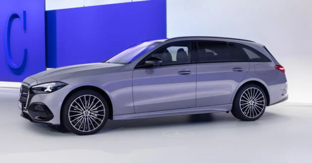 Mercedes-Benz C-Class W206 facelift diperkenal – gril besar dan lampu cabang tiga, sedikit perubahan di dalam