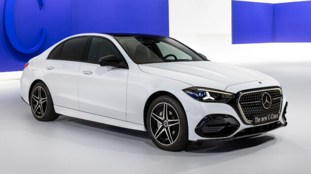 Mercedes-Benz C-Class W206 facelift diperkenal – gril besar dan lampu cabang tiga, sedikit perubahan di dalam