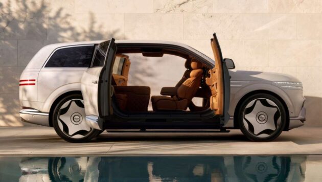 Genesis GV90 diperkenal – SUV EV serba mewah pencabar Rolls-Royce, kuasa 666 PS, pintu suicide
