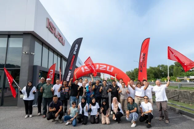 Isuzu D-Max 2.2L pusing Semenanjung dengan hanya satu tangki diesel — liputi jarak 1,756 km dengan baki 4%