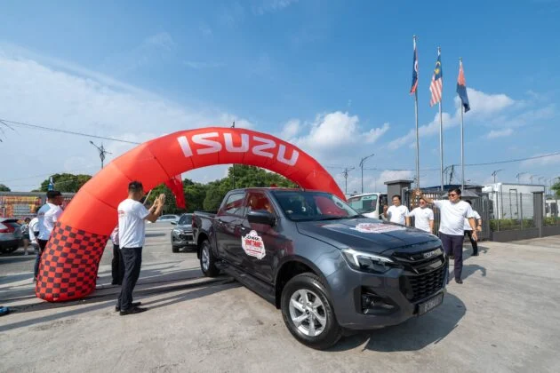 Isuzu D-Max 2.2L pusing Semenanjung dengan hanya satu tangki diesel — liputi jarak 1,756 km dengan baki 4%