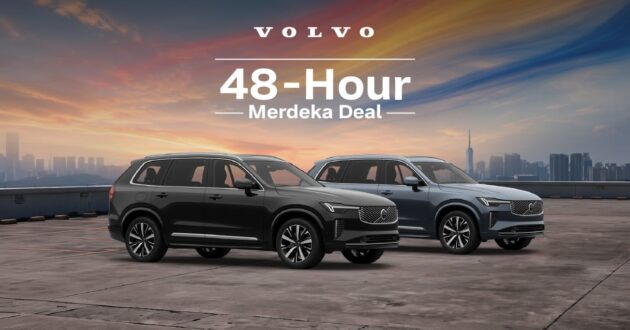 48-Hour Volvo Merdeka Deal dari 15-16 Ogos ini — nikmati rebat RM70k untuk Volvo XC90, dan banyak lagi!