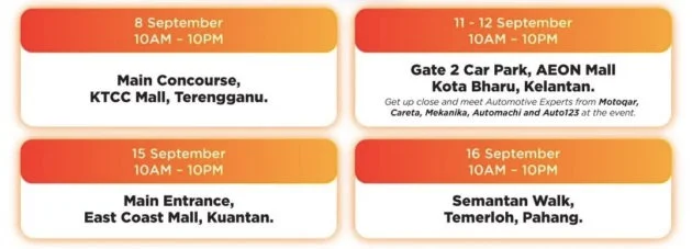 Honda City facelift 2026 – pratonton bergerak ke Kuala Terengganu, Kota Bharu, Kuantan dan Temerloh