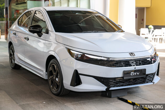 Honda City facelift 2026 di Malaysia — RS petrol, e:HEV dipertonton; skrin sentuh 10-inci, kamera 360, BLIS