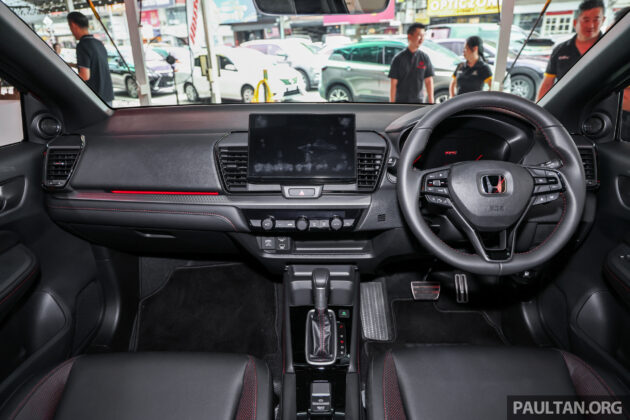 Honda City facelift 2026 di Malaysia — RS petrol, e:HEV dipertonton; skrin sentuh 10-inci, kamera 360, BLIS