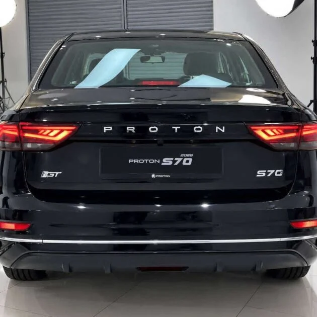 Proton S70 MC2 2026 – foto dan perincian lebih lanjut tertiris; CVT ada mod manual, Infotainmen Saga MC3