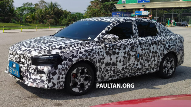 Proton S70 MC2 Turbo facelift di lihat lagi diuji – lampu depan smoked, gril baru, rim aloi ala-BBS, brek merah