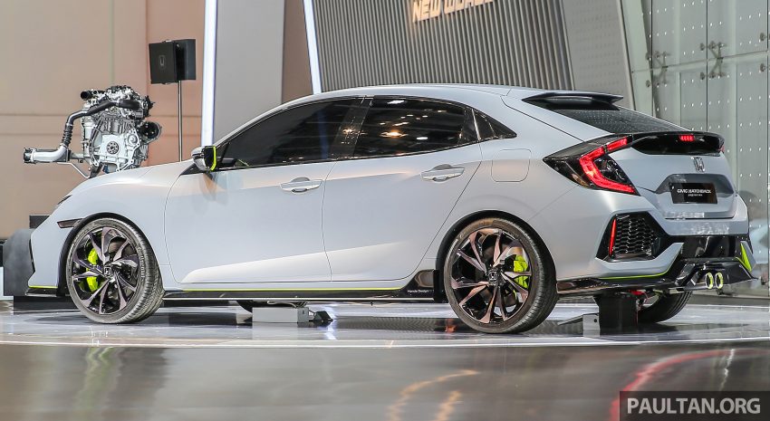 Honda Civic Hatchback英国码头登船无伪装照曝光，欧洲版本有1.0升三缸涡轮增压引擎，据称将在泰国进行组装。 3625
