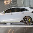 Honda Civic Hatchback英国码头登船无伪装照曝光，欧洲版本有1.0升三缸涡轮增压引擎，据称将在泰国进行组装。