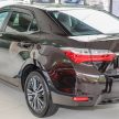 小改款 Toyota Corolla Altis 上市，新车价格保持不变！