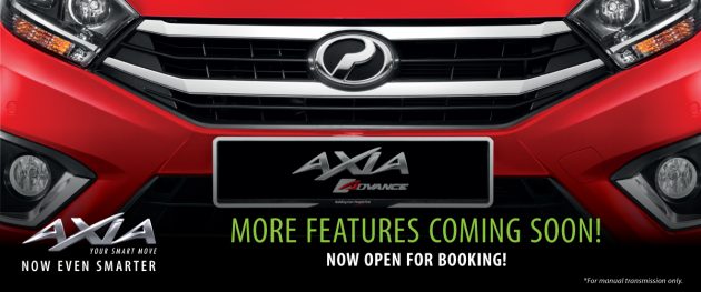 原厂宣布 Perodua Axia 小改款将面市，即日起接受预订。