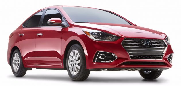 第五代 Hyundai Accent 国外发布，部分等级配备AEB。