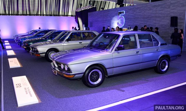 经典图集:BMW 5 Series 过去45年六代车型的发展史。