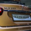 小改款 Mercedes-Benz GLA 本地发布，价格RM240K起。