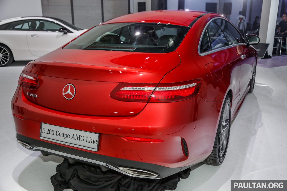 Mercedes-Benz E-Class Coupé 上市，售价RM436K起。