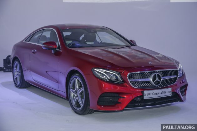 Mercedes-Benz E-Class Coupé 上市，售价RM436K起。