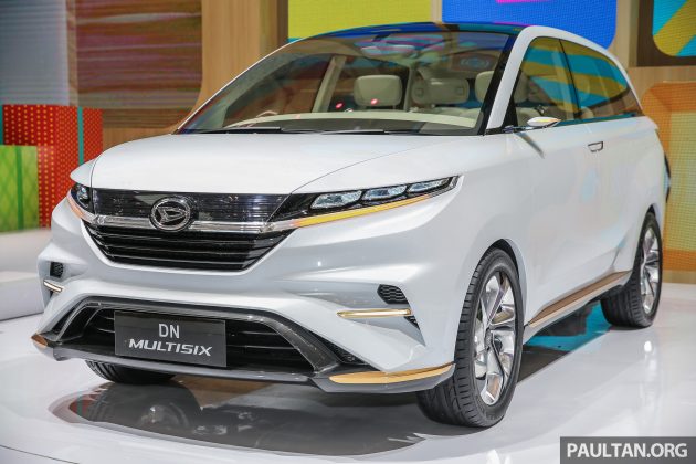 印尼车展：Daihatsu 发布六人MPV概念车 DN Multisix。