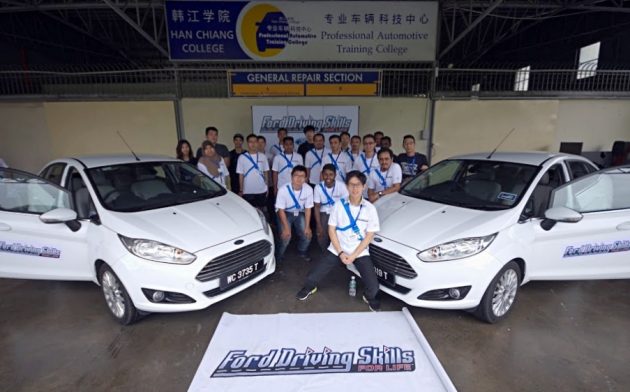 Ford 槟城韩江学院办“生活驾驶技术”课程, 50名学生参与!