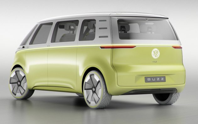 经典回归,Volkswagen I.D. Buzz 概念电动小巴确认量产 !