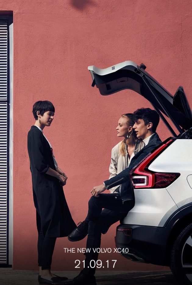全新入门SUV，Volvo XC40 确认下周21日正式全球首发！