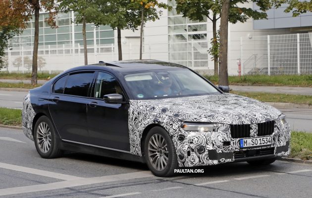 BMW 7 Series 小改款在即，欧洲实车测试谍照曝光。