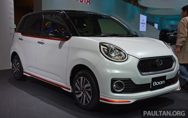 东京车展现场图集：Daihatsu Boon，日本版的Myvi！
