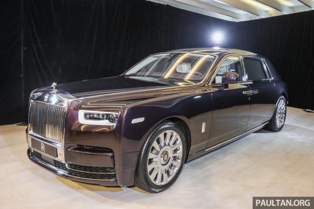 车坛王者!全新八代 Rolls Royce Phantom 大马首秀,6.75升V12双涡轮引擎,571匹马力,售220万令吉未含税