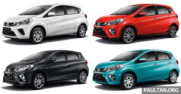 大马国民车，全新第三代 Perodua Myvi 完整规格列表！