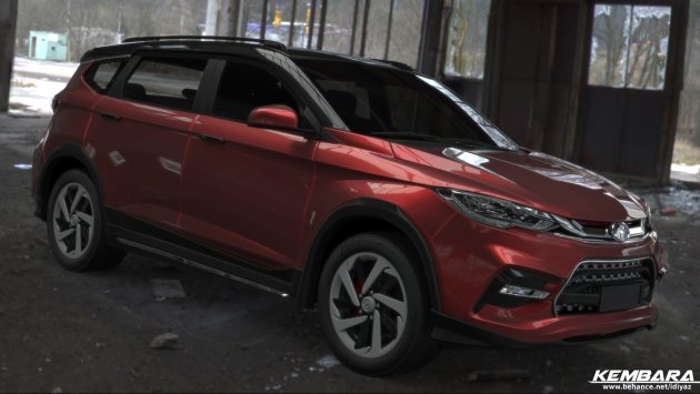 本地设计师出巧手，自行PS出新一代 Perodua Kembara！