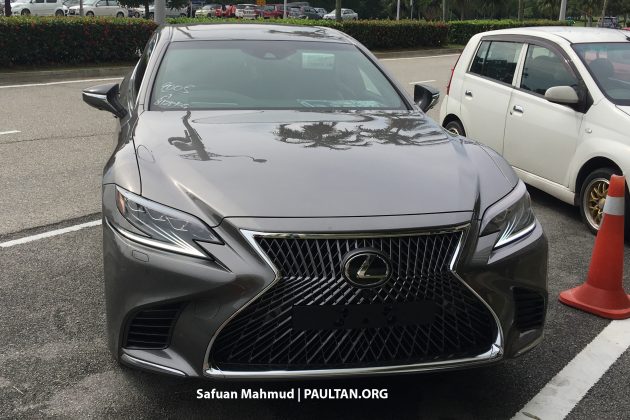 全新 Lexus LS 500 本地上市前现身布城JPJ总部外被抓拍