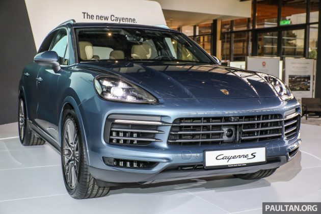 第三代 Porsche Cayenne 本地预览, 两个等级已开放预订