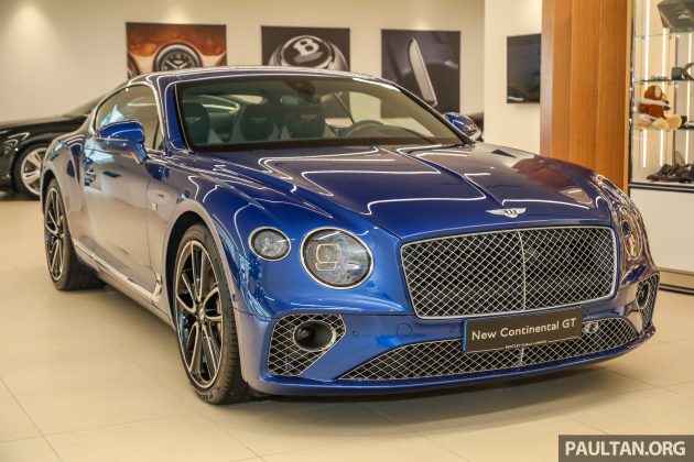 Bentley Continental GT First Edition 限量版大马开放预览,双涡轮增压引擎,626hp / 3.7秒破百!预估215万令吉