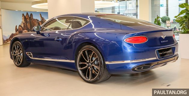 Bentley Continental GT First Edition 限量版大马开放预览,双涡轮增压引擎,626hp / 3.7秒破百!预估215万令吉