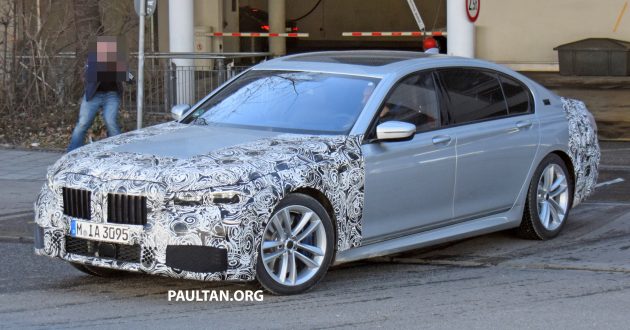 谍照：G11／G12 BMW 7 Series 中期小改款路测谍照曝光