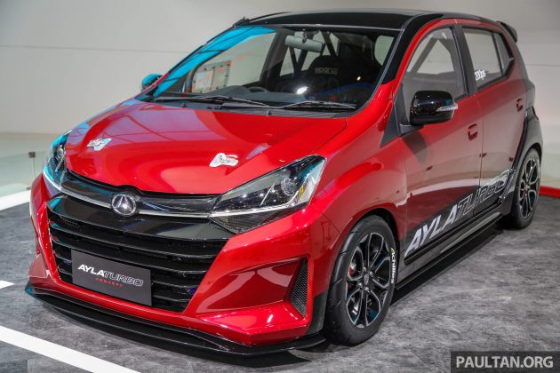 200匹马力的 Axia ？Daihatsu Ayla Turbo 现身印尼车展