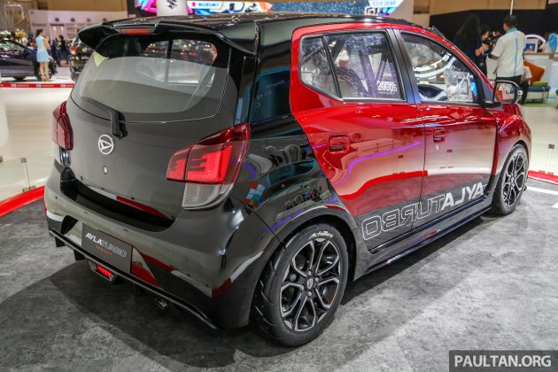 200匹马力的 Axia ？Daihatsu Ayla Turbo 现身印尼车展
