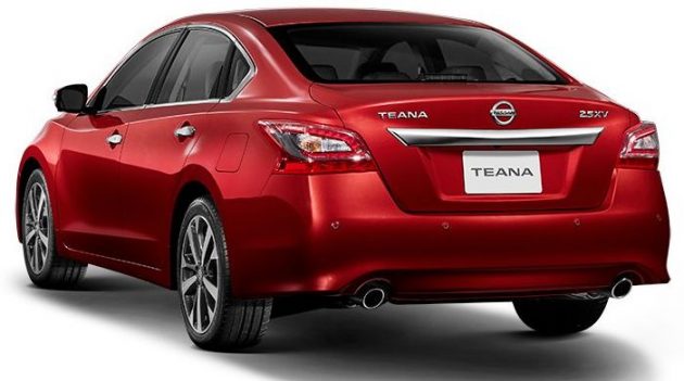 小改款 Nissan Teana 泰国上市,入门售价从RM169K起