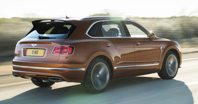 Bentley Bentayga Speed 夺下全球最快量产SUV称号