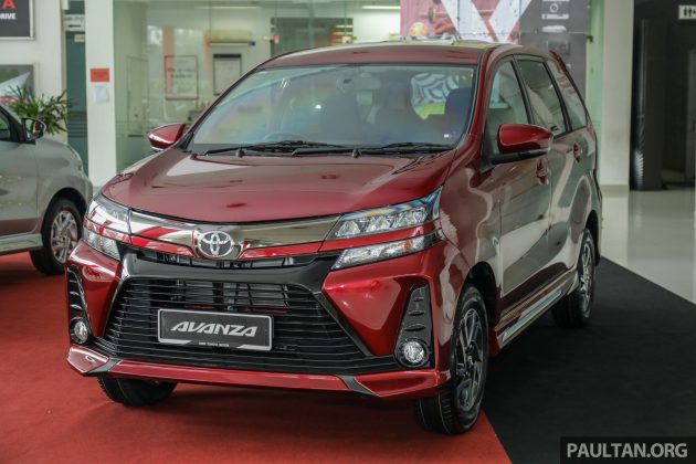 图集：小改款 Toyota Avanza 实车登场，售价从RM81K起