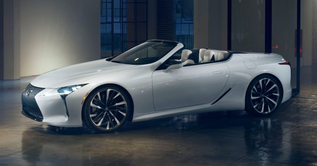 选择性更多！Lexus LC 下个月将发布双门敞篷版车型